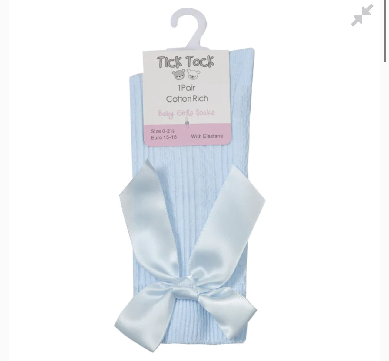 Blue socks