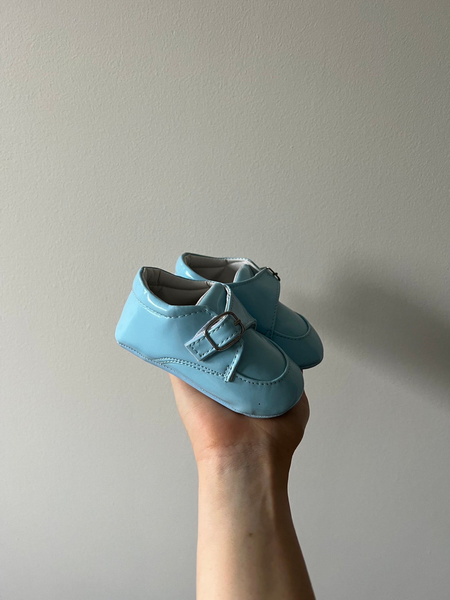 Baby boy buckle shoes