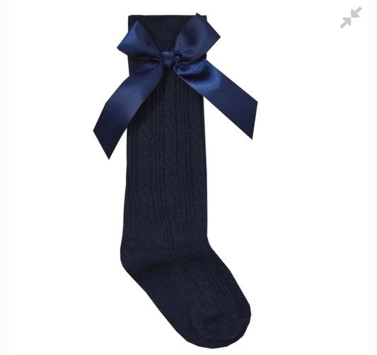 Navy socks