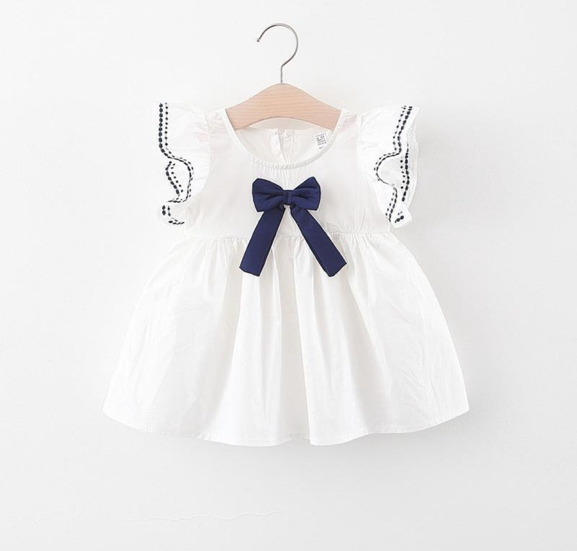 White sailor dress