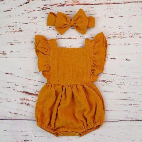 Orange romper