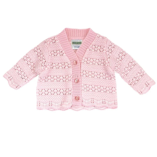 Premature baby girl cardigan