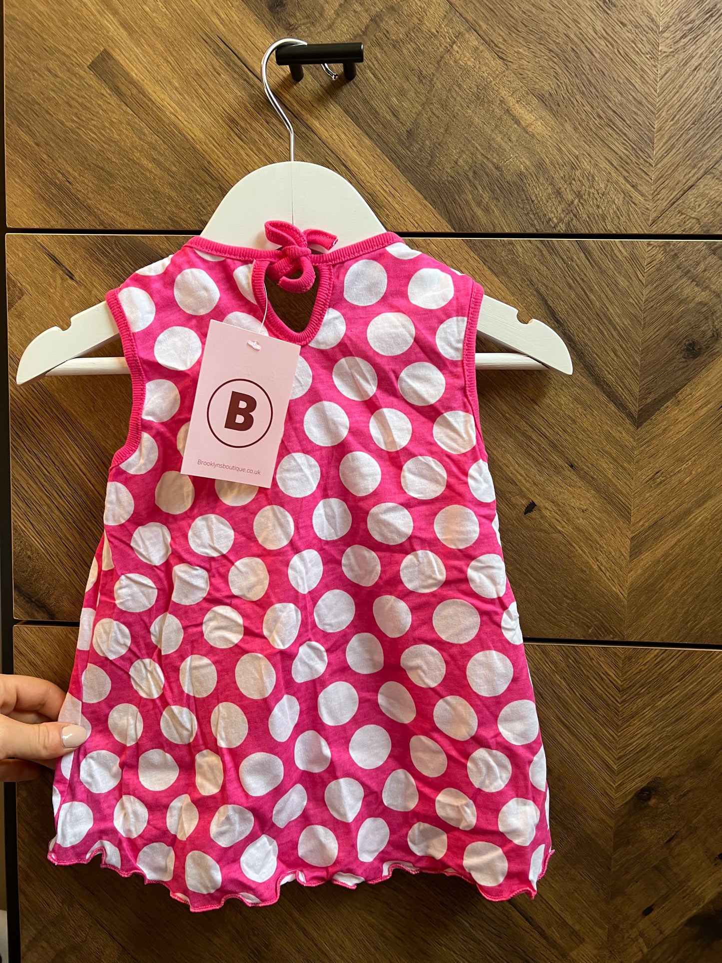 Pear baby dress