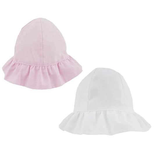 Summer frilled hat 02611