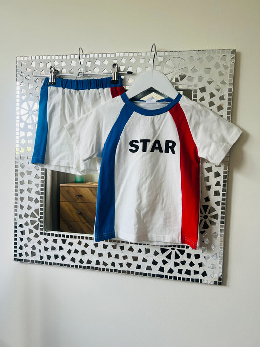 Star set red and blue