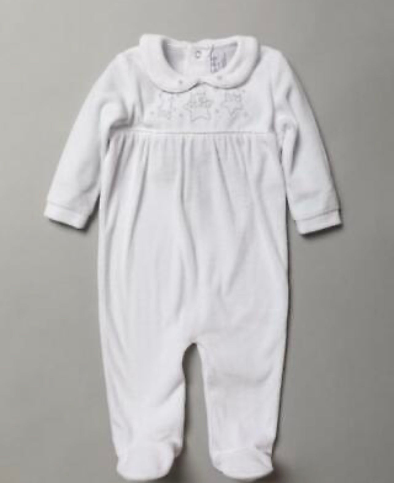 White stars Baby suit