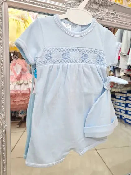 Marco Smocked Romper